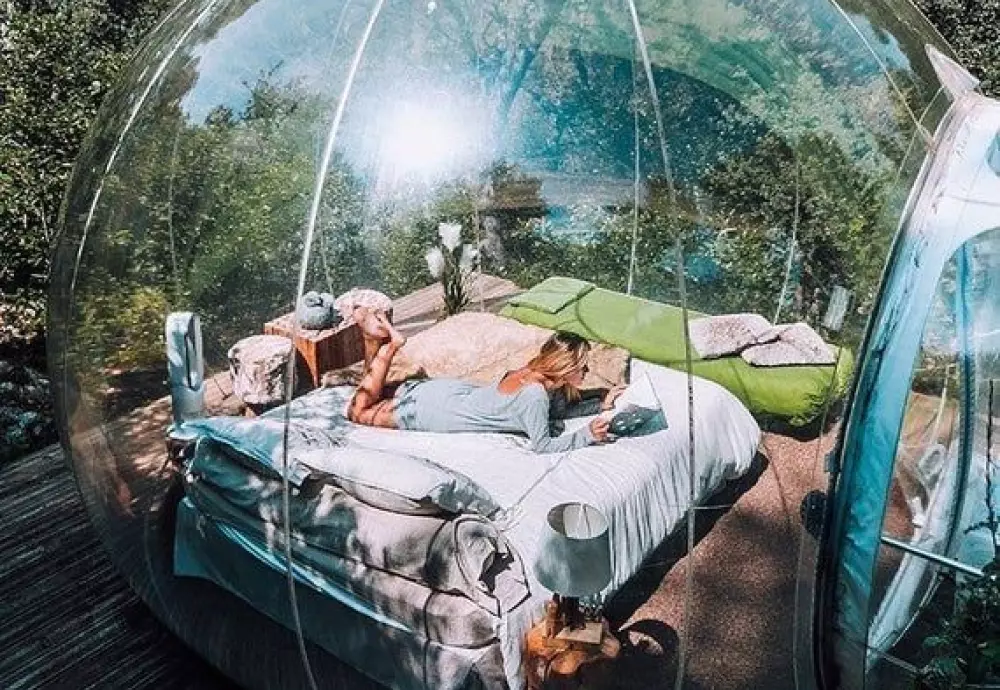 travel inflatable bubble tent